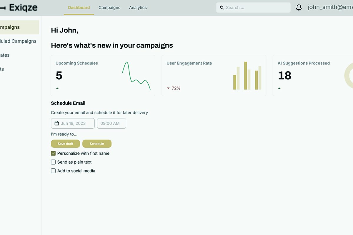 Email Dashboard